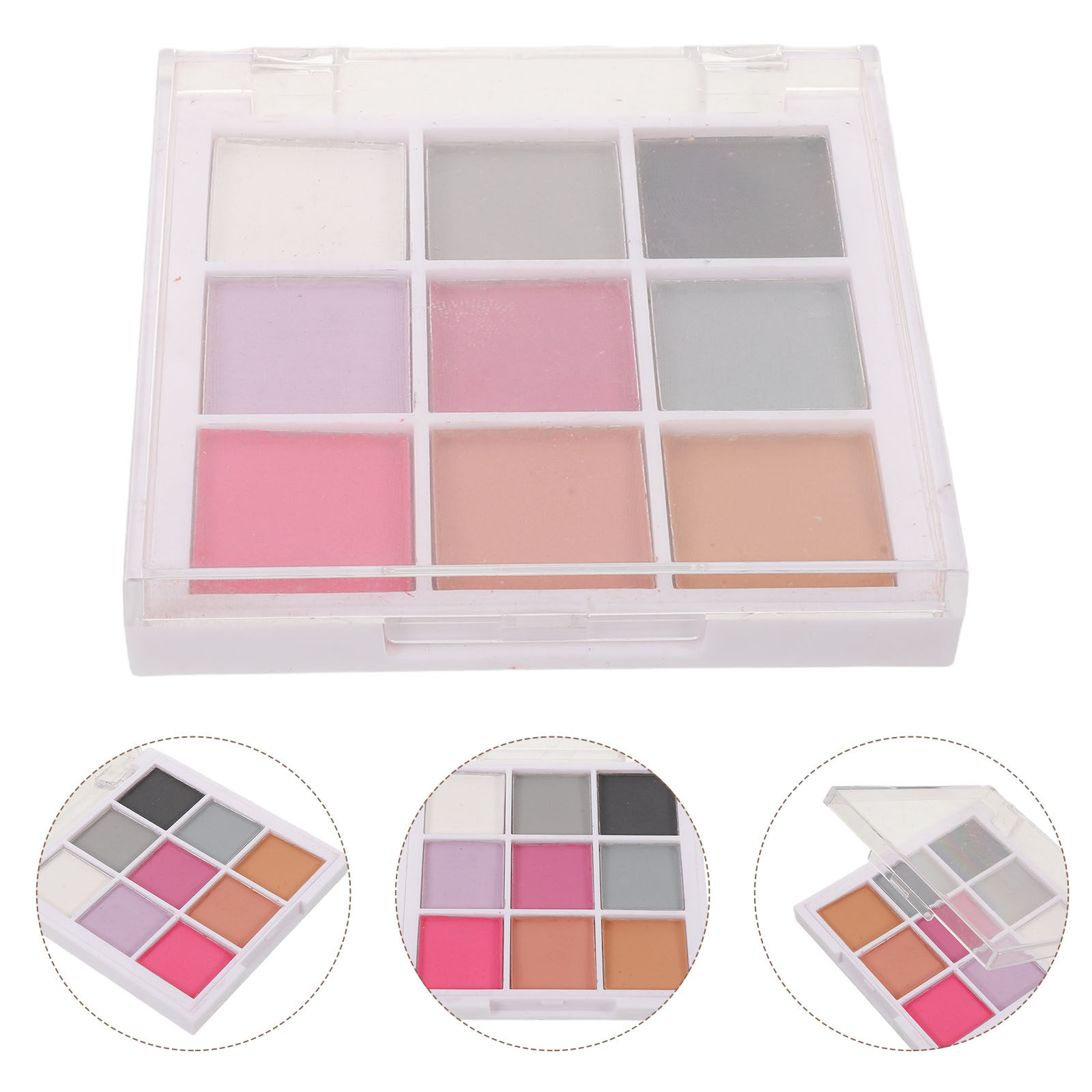 Nail Art Ombre - Solid Nail Pigment Powder Palette for