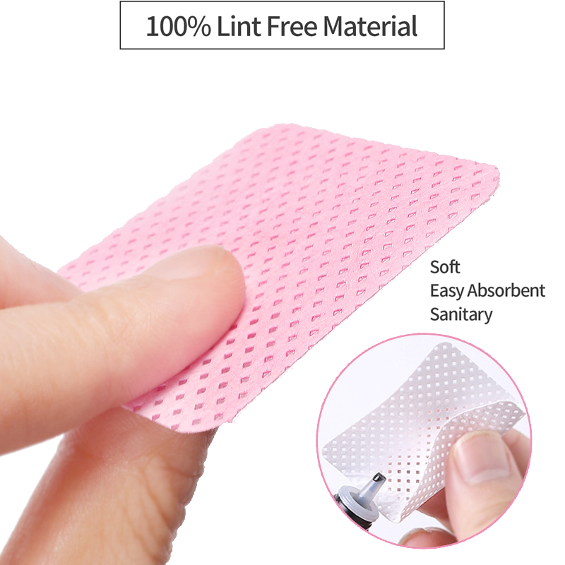 1000Pcs Cotton Nail Polish Rem - Nail Art Pink 评论和价格