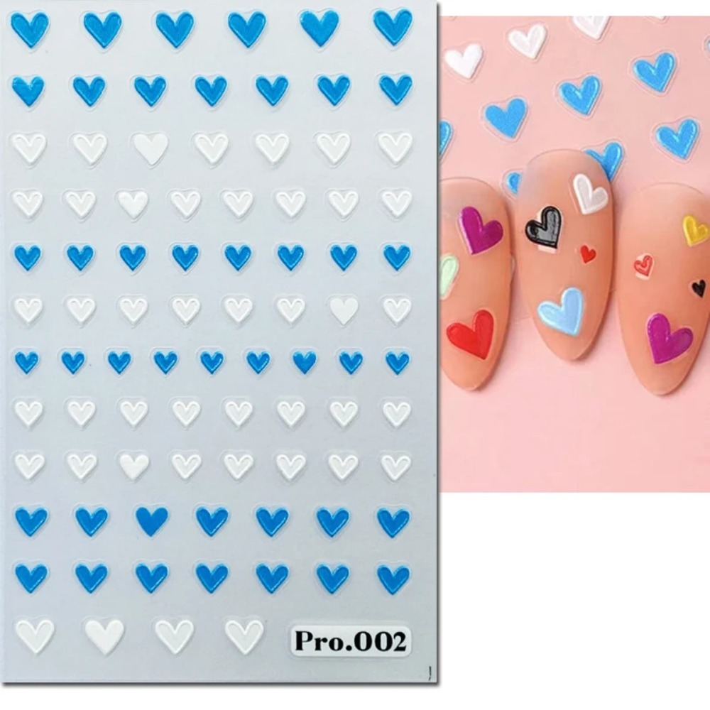 5d Embossed Nail Art Stickers  - Nail Art Valentines Day 评论和价格