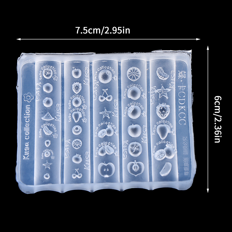 New Nail Silicone Mold Relief  - Nail Art Orange 评论和价格