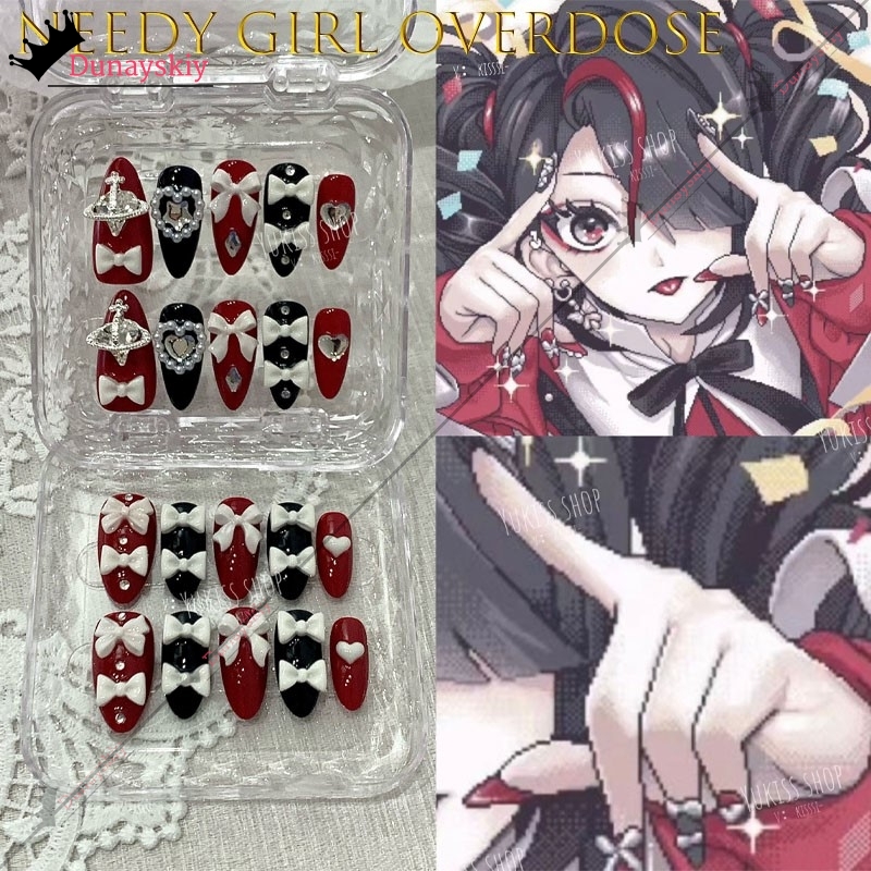 YiNuo*/Needy Girl Overdose Jir - Nail Art Press On 评论和价格