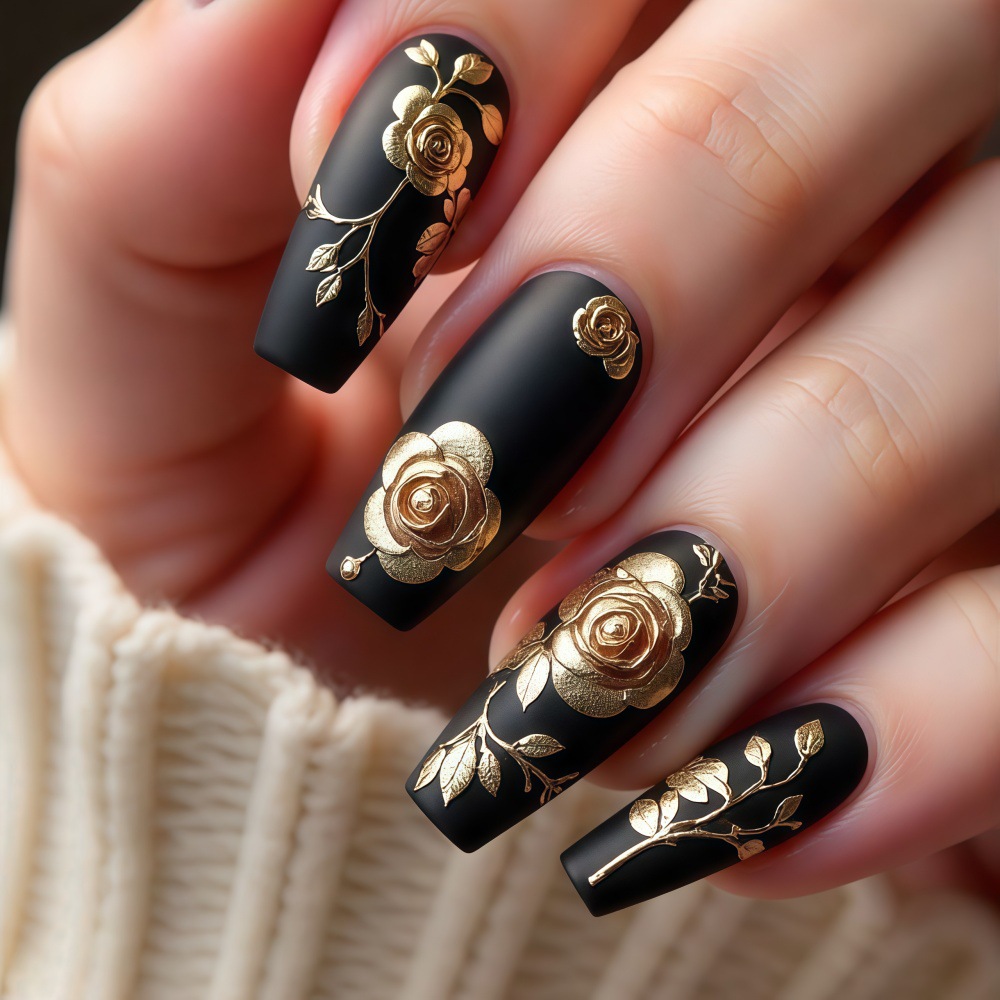 3D fake nails for women girls  - Nail Art Press On 评论和价格