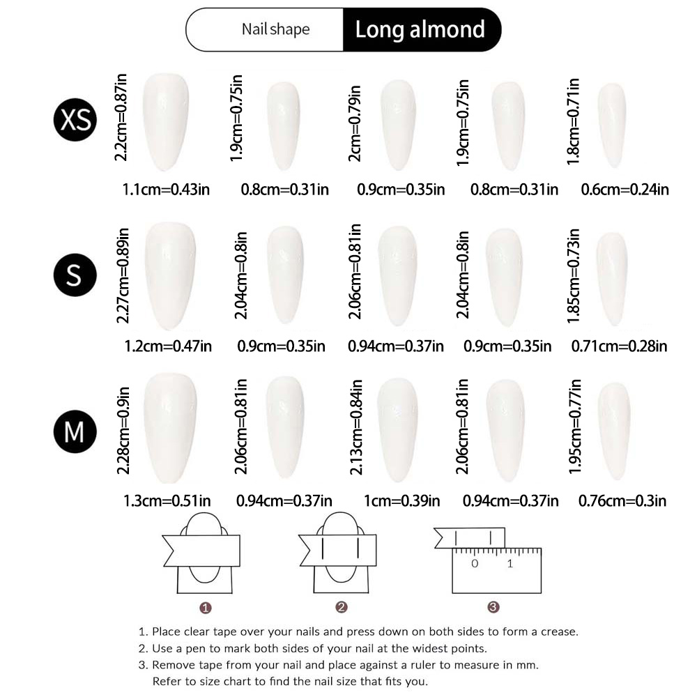 10PCS Original Handcrafted Lig - Nail Art Press On 评论和价格