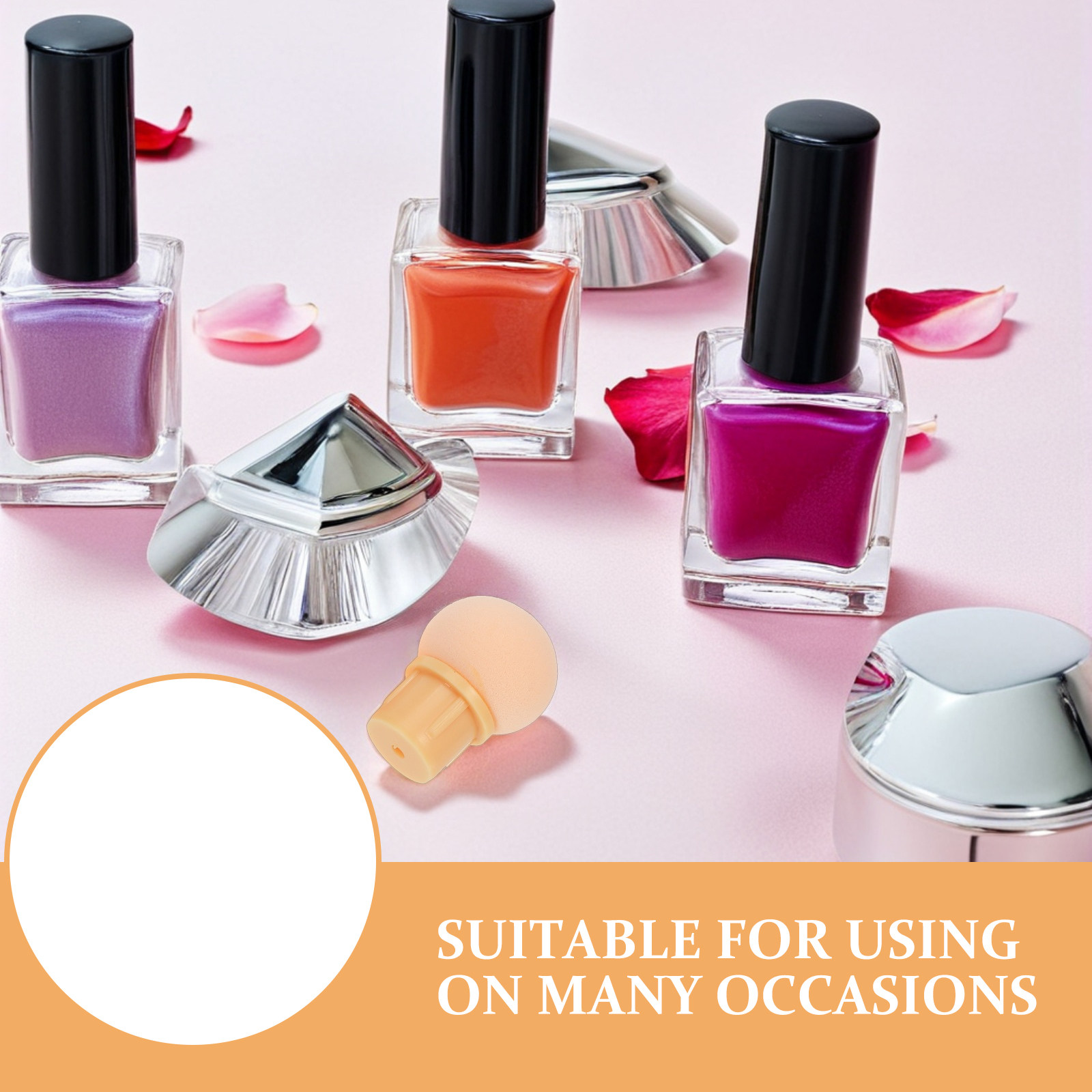 50Pcs Ombre Nail Sponge Replac - Nail Art Ombre 评论和价格