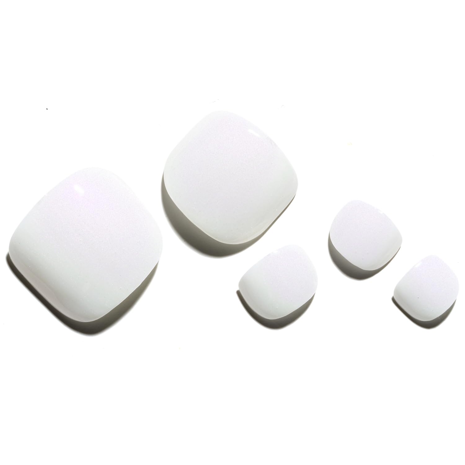 120pcs False Toe Nail Tips 12  - Nail Art Ombre 评论和价格