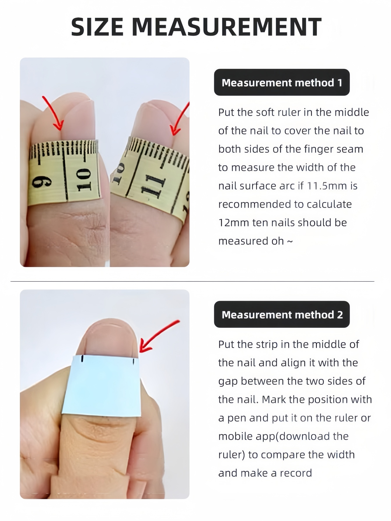 10 Long Trapezoidal Press-On N - Nail Art Pink 评论和价格