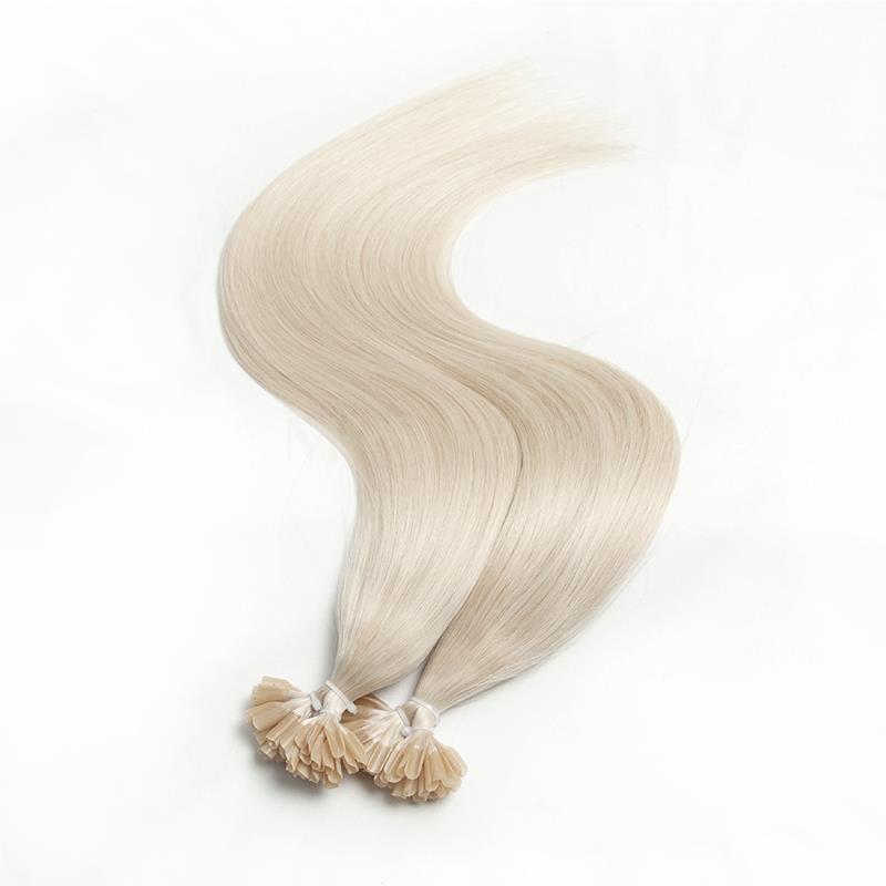 U Tip Hair Extensions White Bl - Nail Art Ombre 评论和价格