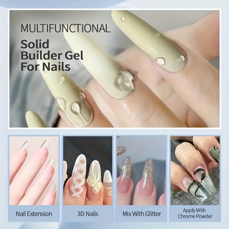 100g Clear Non-Stick Hand Exte - Nail Art Ombre 评论和价格