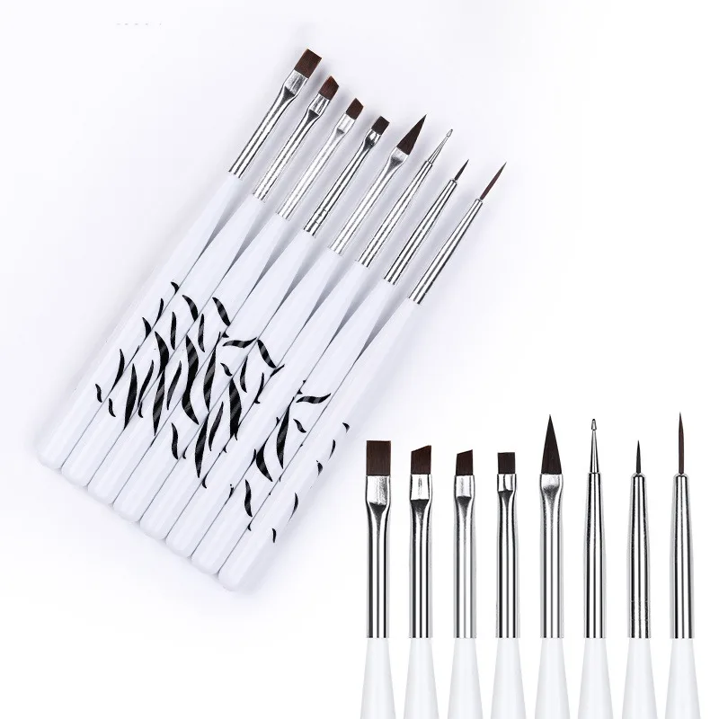 Nail Art Brush Ombre Brushes U - Nail Art Ombre 评论和价格