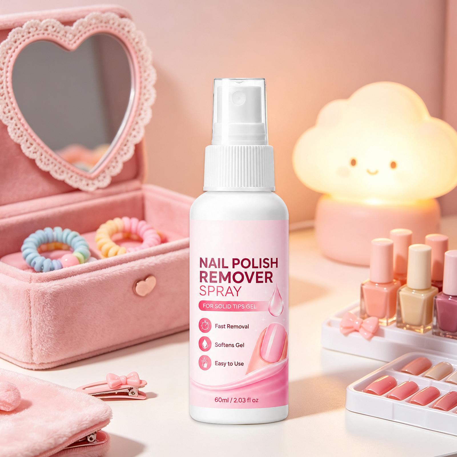 60ml Nail Remover Spray For Pr - Nail Art Press On 评论和价格