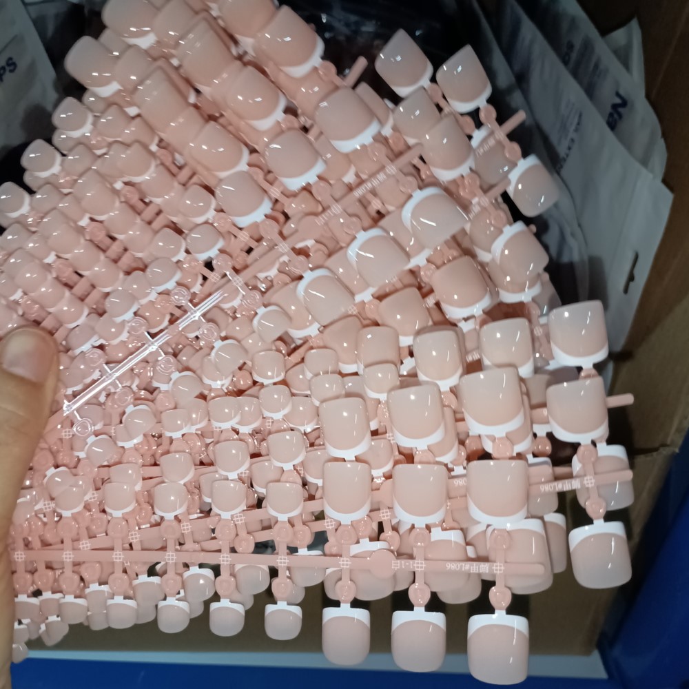 120pcs Square ToeNail Tips - S - Nail Art Pink 评论和价格