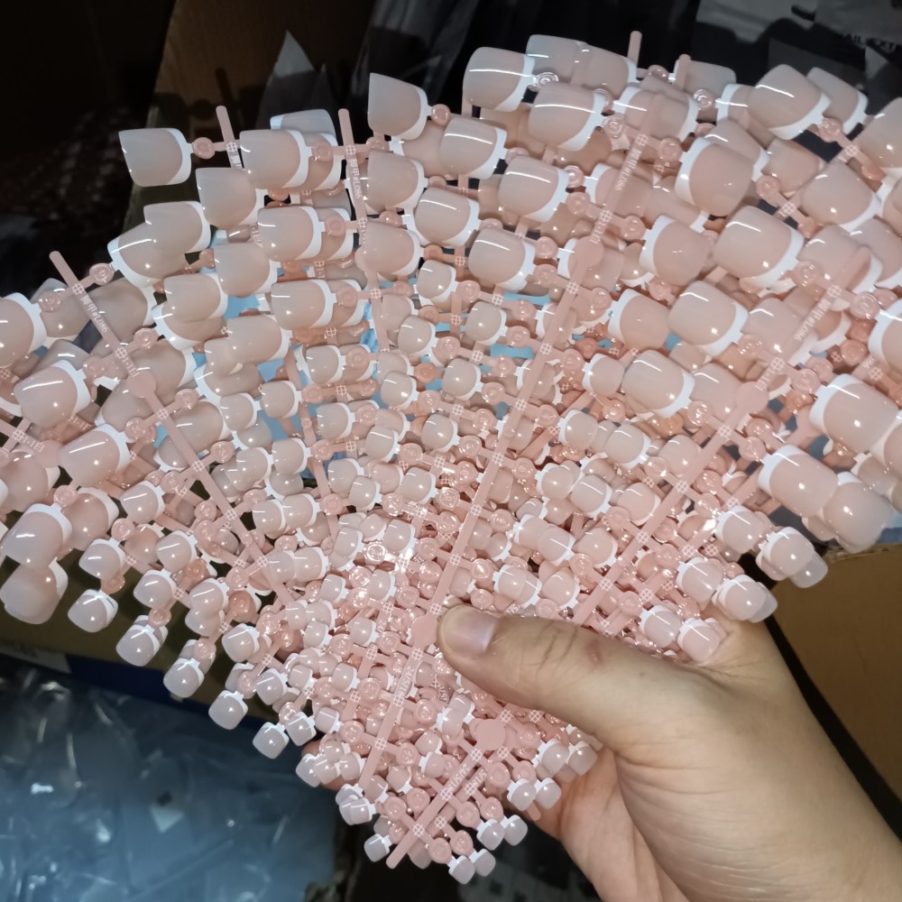120pcs Square ToeNail Tips - S - Nail Art Pink 评论和价格