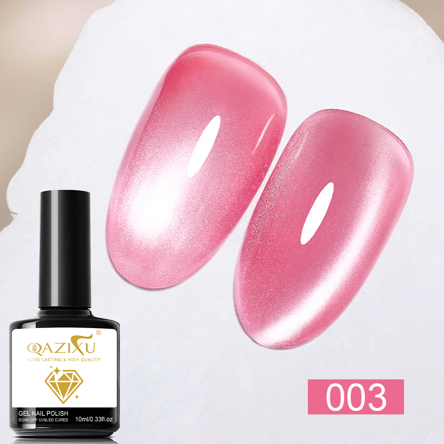 Pink Cat Eye Gel Nail Polish S - Nail Art Valentines Day 评论和价格