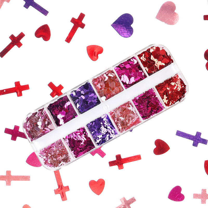Mix Color Fluorescent Butterfl - Nail Art Ombre 评论和价格