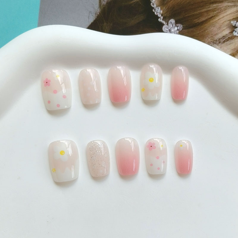 10Pcs Rainbow Bubble Gum Sweet - Nail Art Ombre 评论和价格